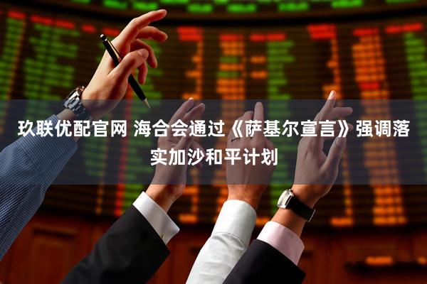 玖联优配官网 海合会通过《萨基尔宣言》强调落实加沙和平计划